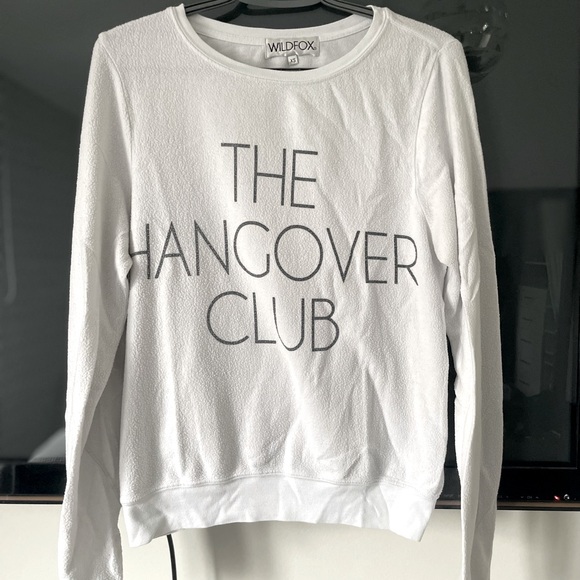 Wildfox “Hangover Club” long sleeve - Picture 1 of 2